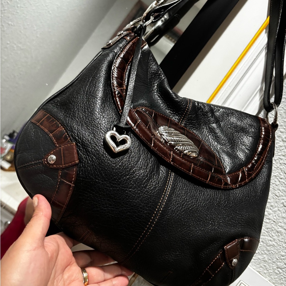Brighton leather Crossbody in Sloulder bag long 30” 23 (12❎13) - Picture 5 of 16